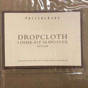 Dropcloth loose-fit Slipcover